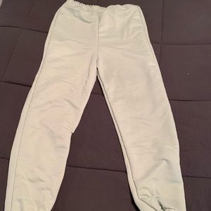 Green joggers